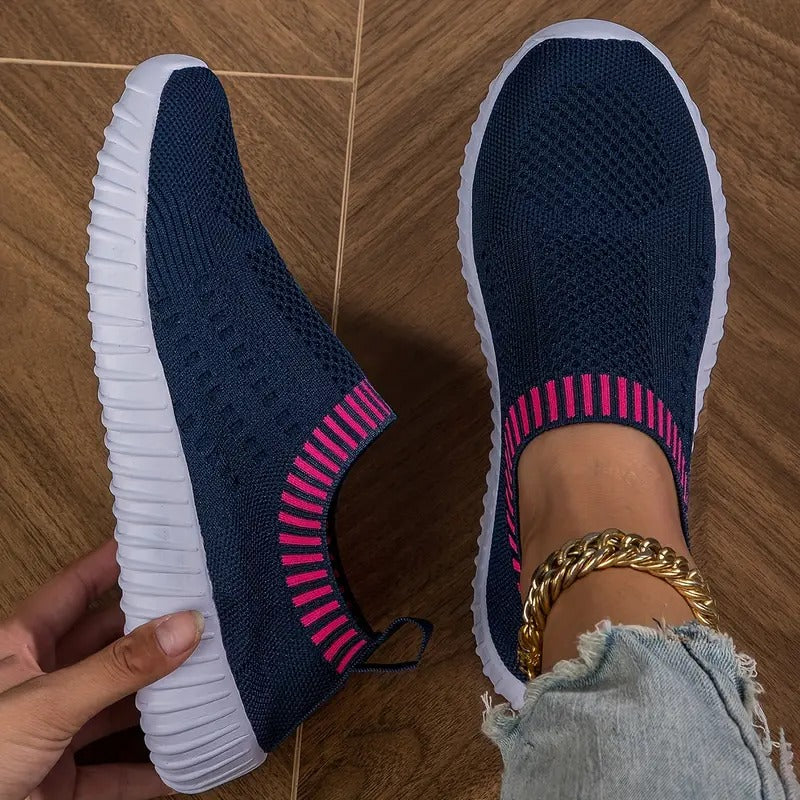 Atmungsaktive Damen-Sneaker mit verstärktem Fußbett 0
