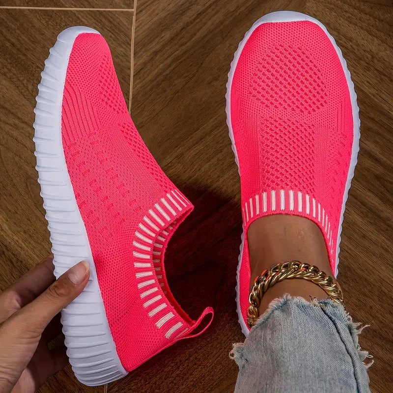 Atmungsaktive Damen-Sneaker mit verstärktem Fußbett 4