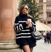 Solanyth | Pull à col roulé manches longues pour femmes