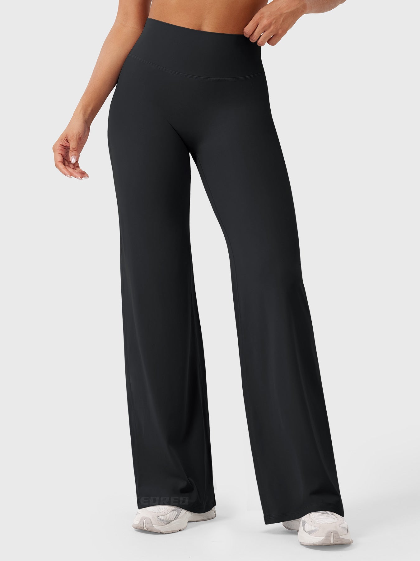 Doris | Damen Sommer Schlaghose mit Hoher Taille 1