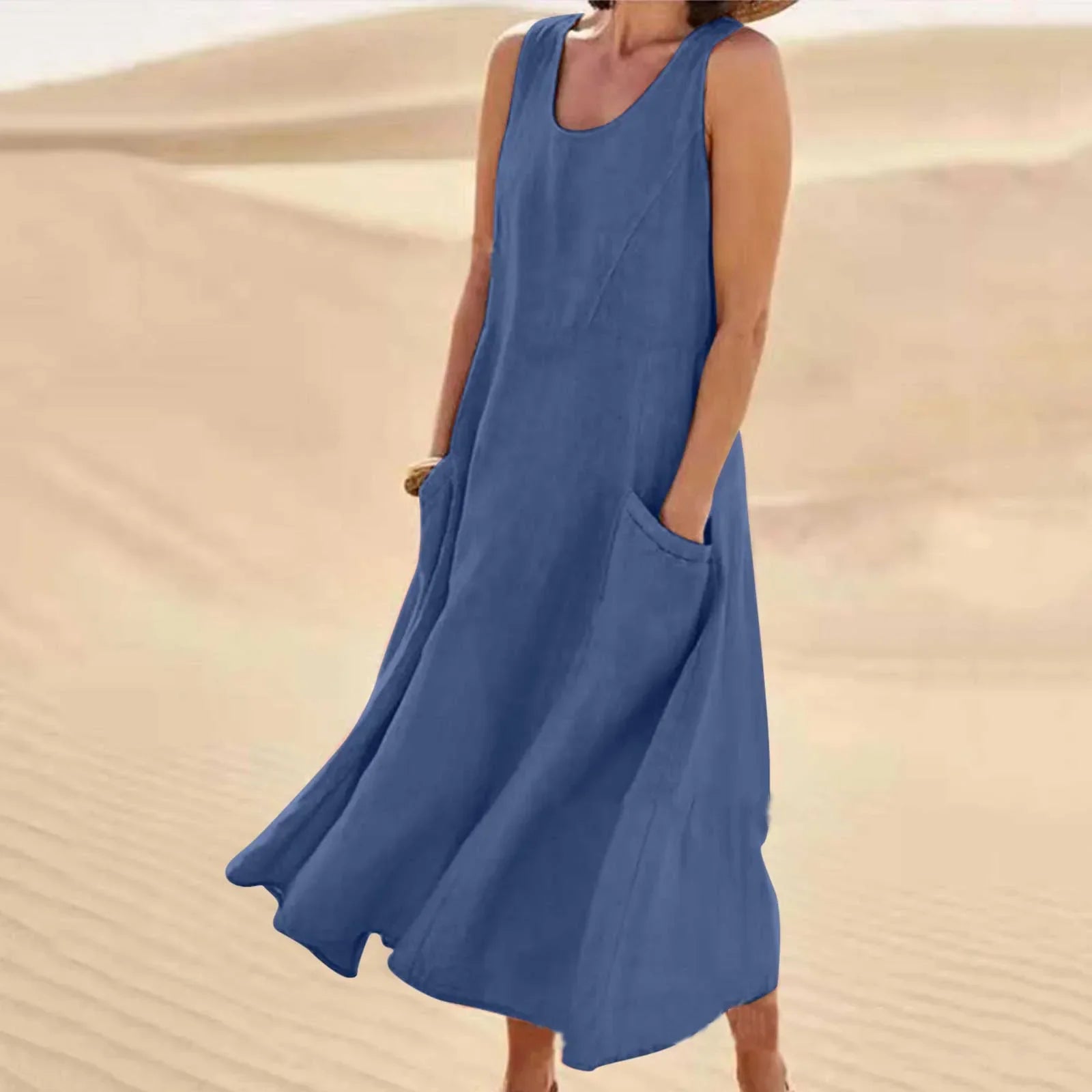 Sommer Leinenkleid Damen | Luftig & Lässig