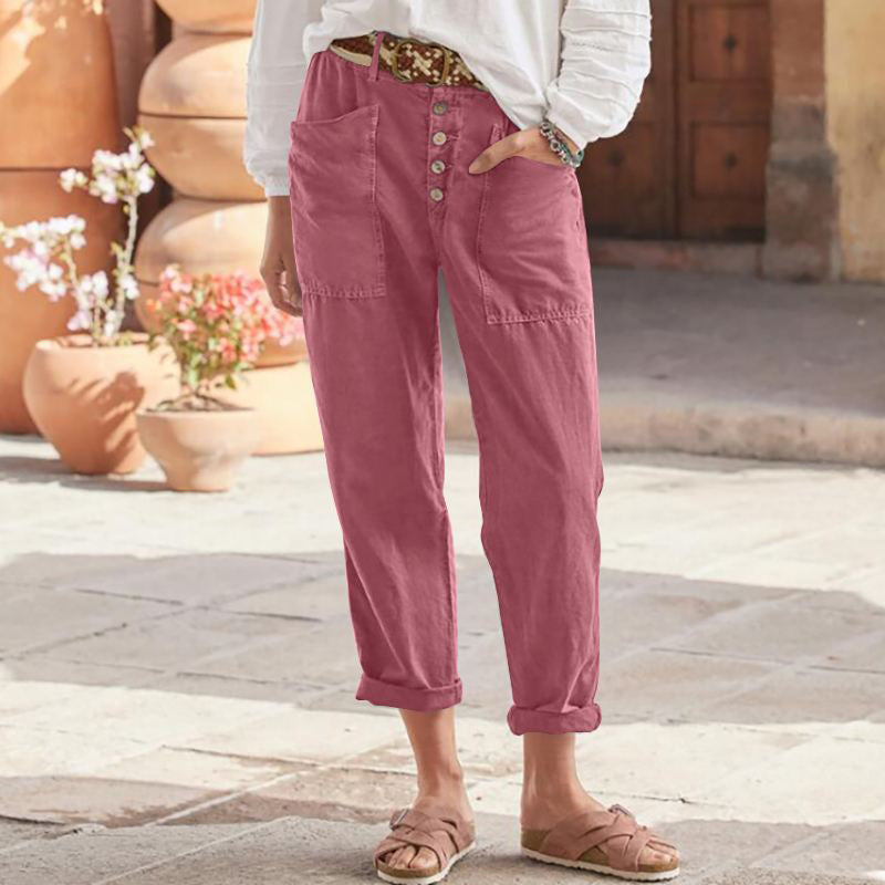 Sommerhose Damen | Entspannter Schnitt & Praktische Taschen