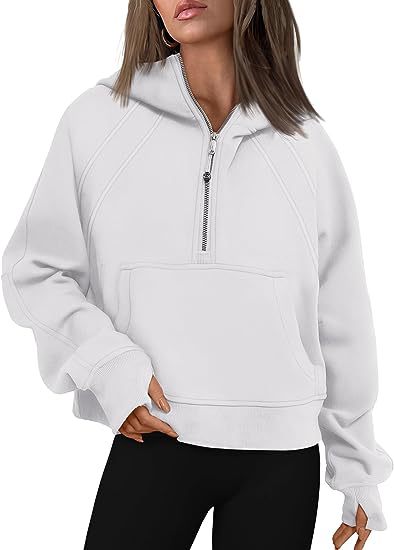 Sophia - Half Zip Pullover mit Taschen