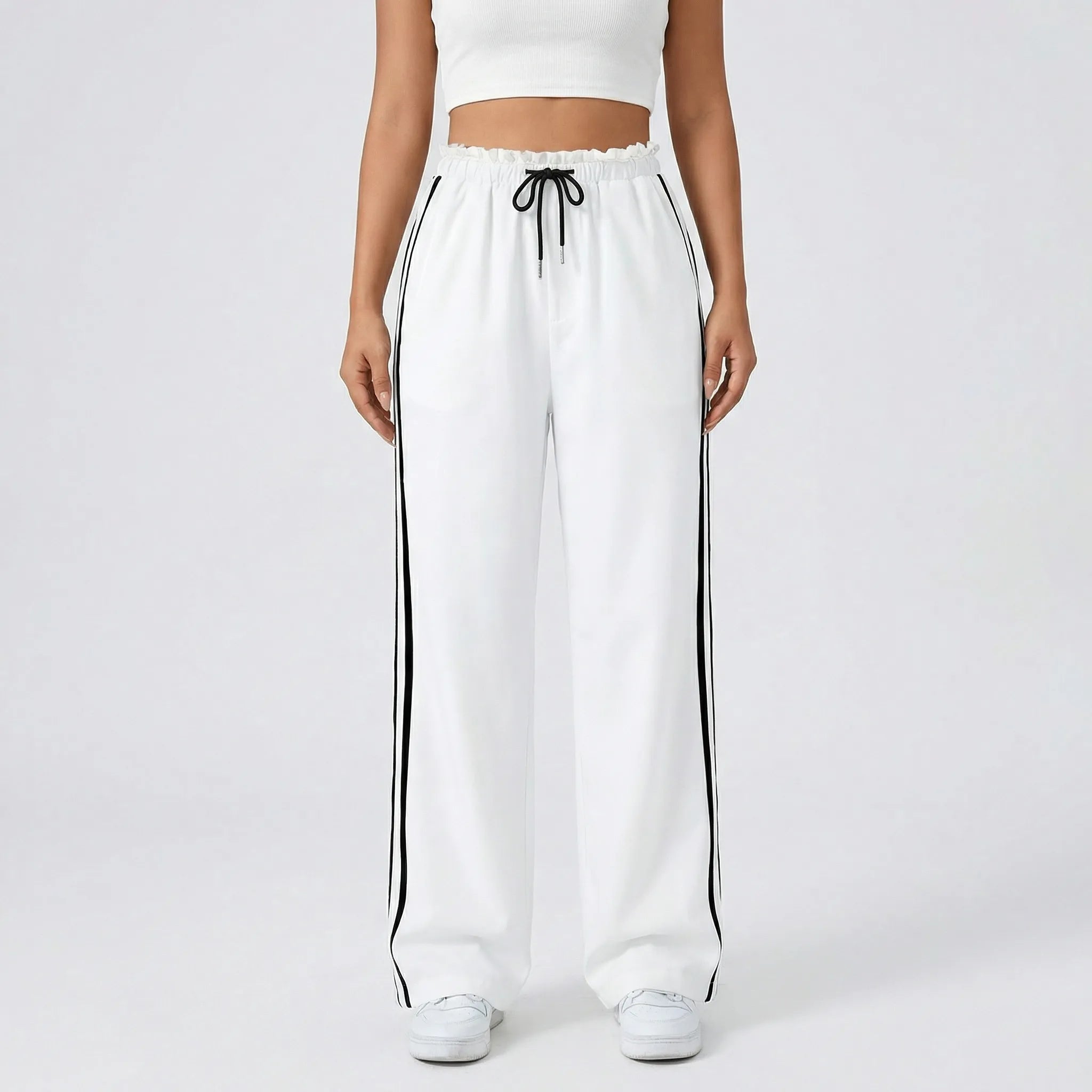 Sporthose Damen | Weites Bein & Kordelzug für Komfort