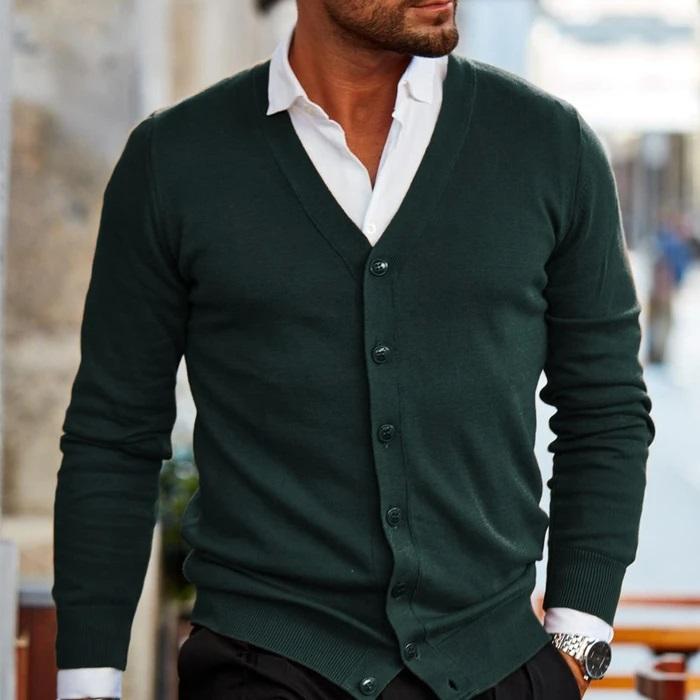 Stef Vest | Lässige Strickjacke für Männer 2