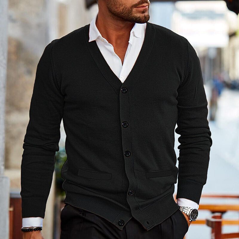 Stef Vest | Lässige Strickjacke für Männer 4