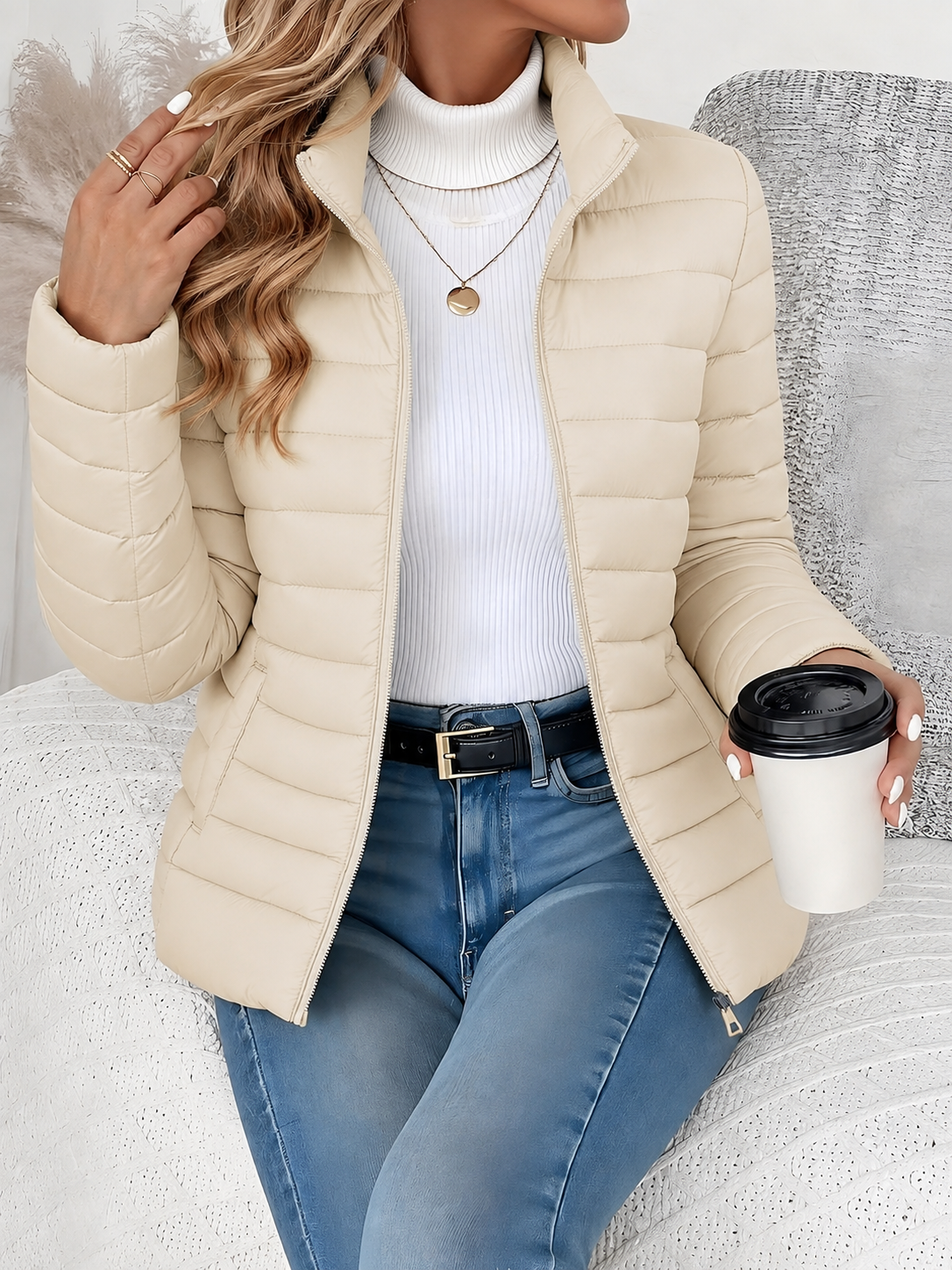 Steppjacke Damen | Leicht & Warm 15