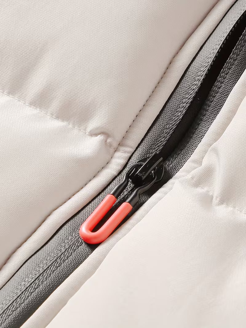 Steppjacke Herren | Übergangsjacke Herren | Stehkragen-Windschutz & Wärmekomfort