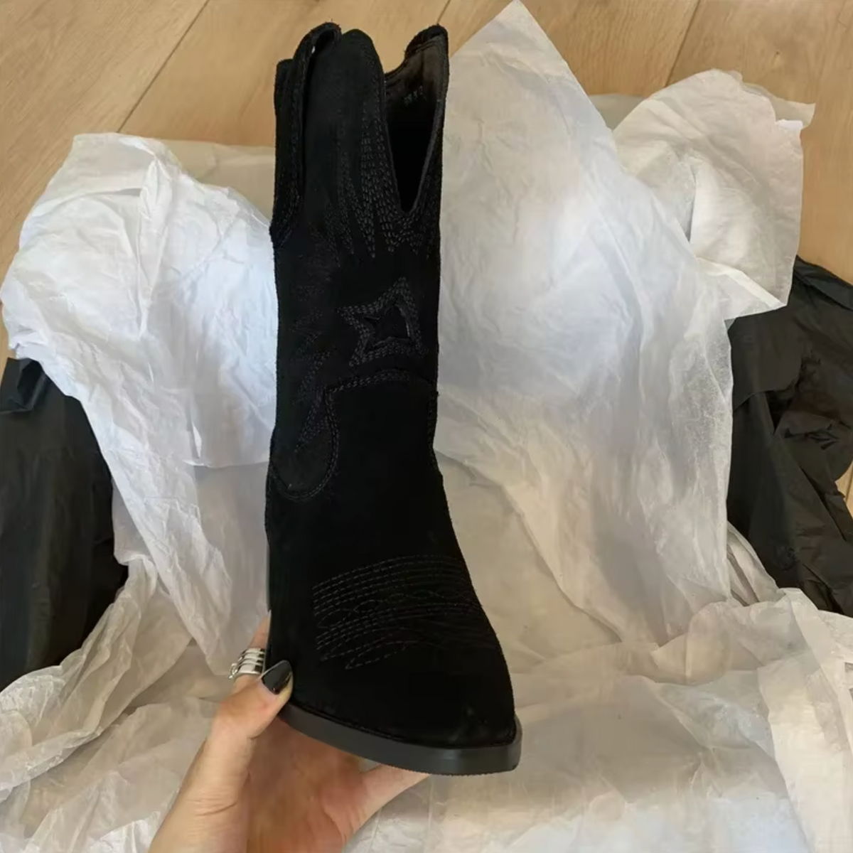 Stiefel Damen | Western-Look & Bequem