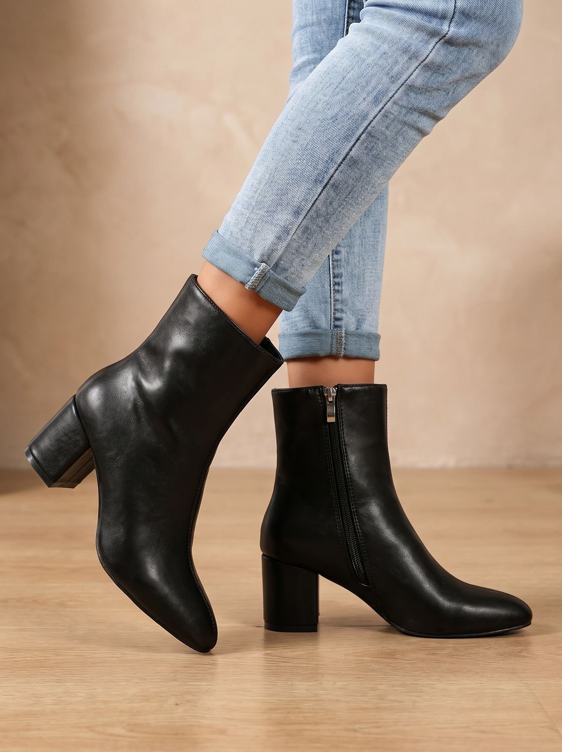Stiefeletten Damen | Blockabsatz & Bequemer Halt