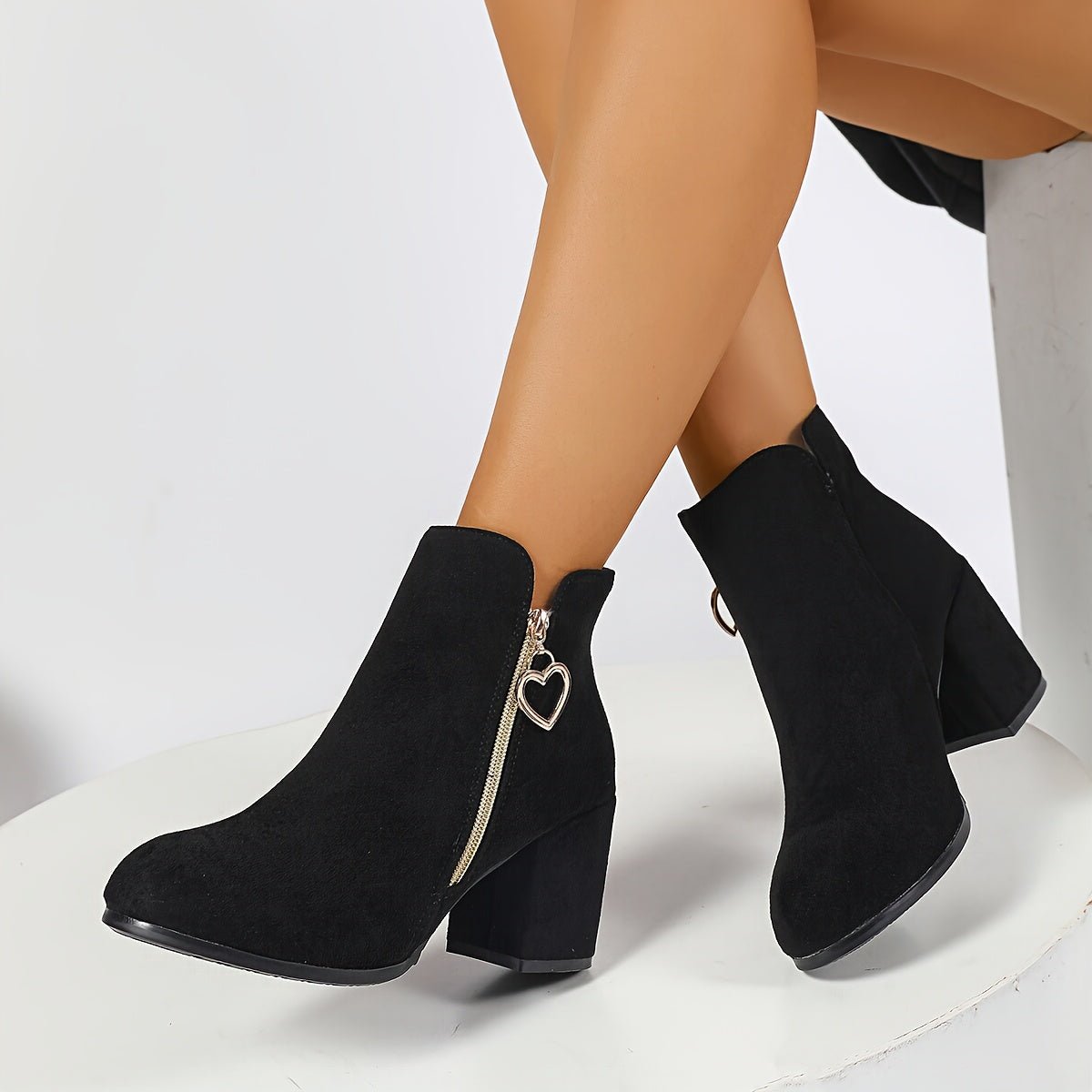Stiefeletten Damen | Blockabsatz & Komfort