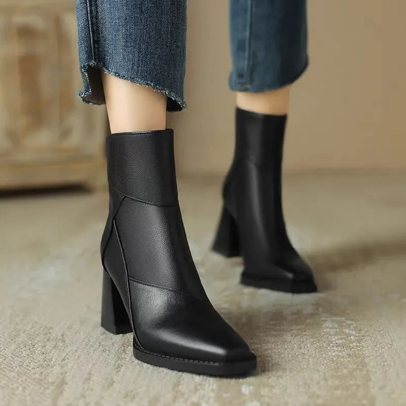 Stiefeletten Damen | Blockabsatz & Komfortabel 3