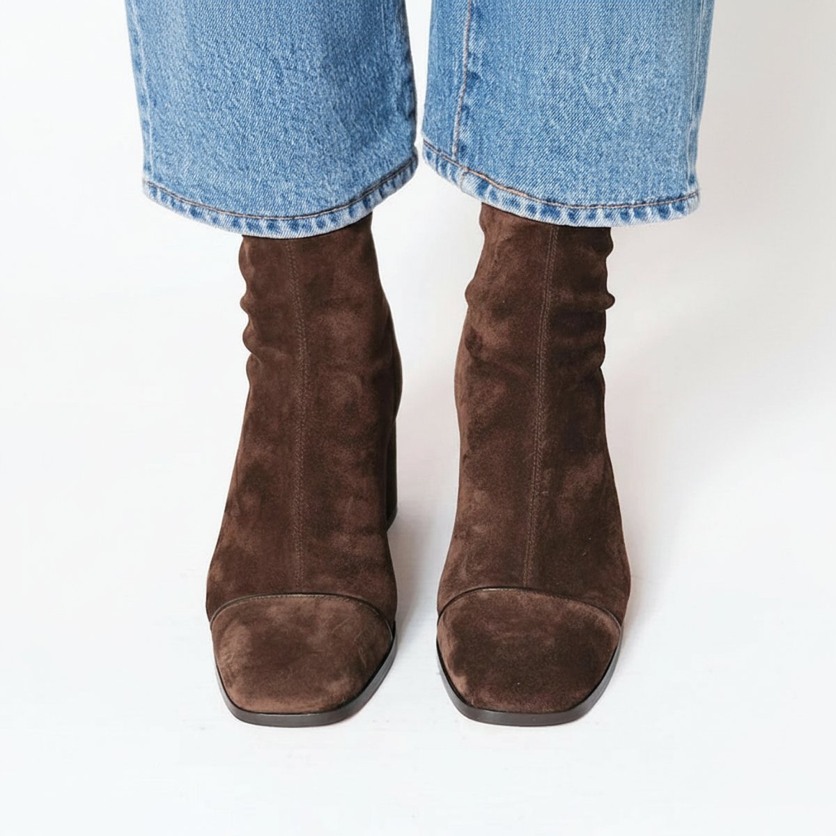 Stiefeletten Damen | Eckige Spitze & Blockabsatz 2