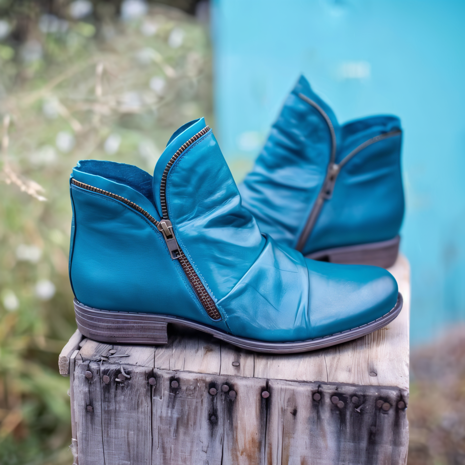 Stiefeletten Damen | Seitlicher Reißverschluss & Bequem