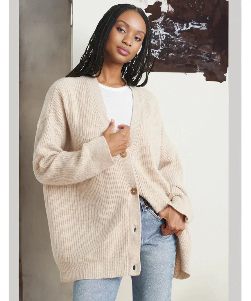 Stilvolle Cardigan Jacke Damen 10