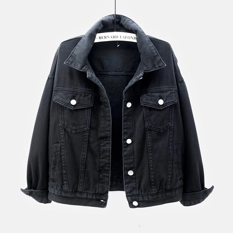 Stilvolle Jeansjacke Für Damen | Langarm 2