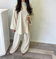 Stylish autumn two-piece set