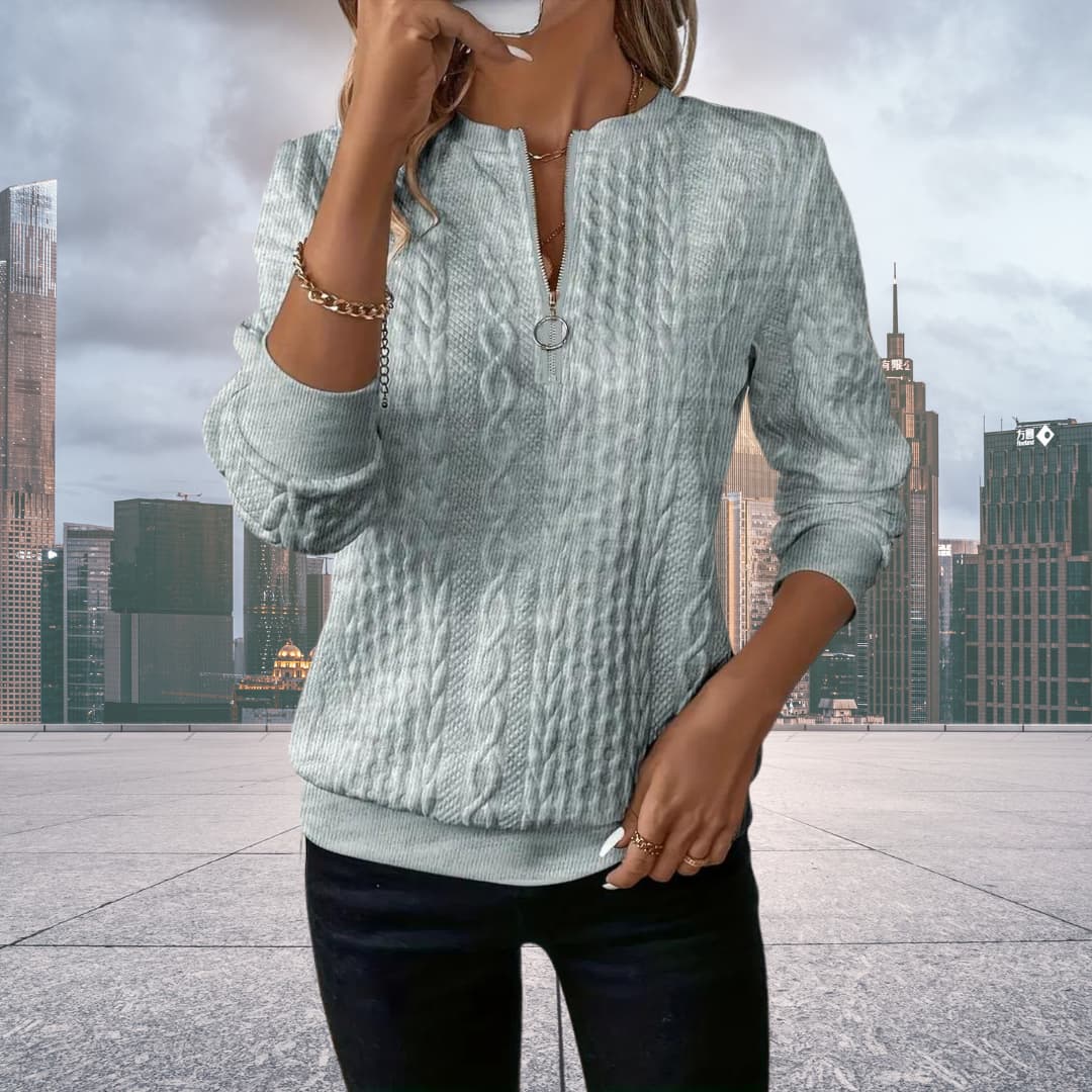 Stilvoller Strickpullover