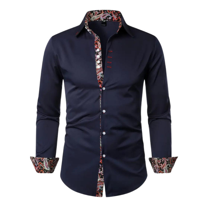 Stretch-Langarm-Shirt für Männer  - Fire 1