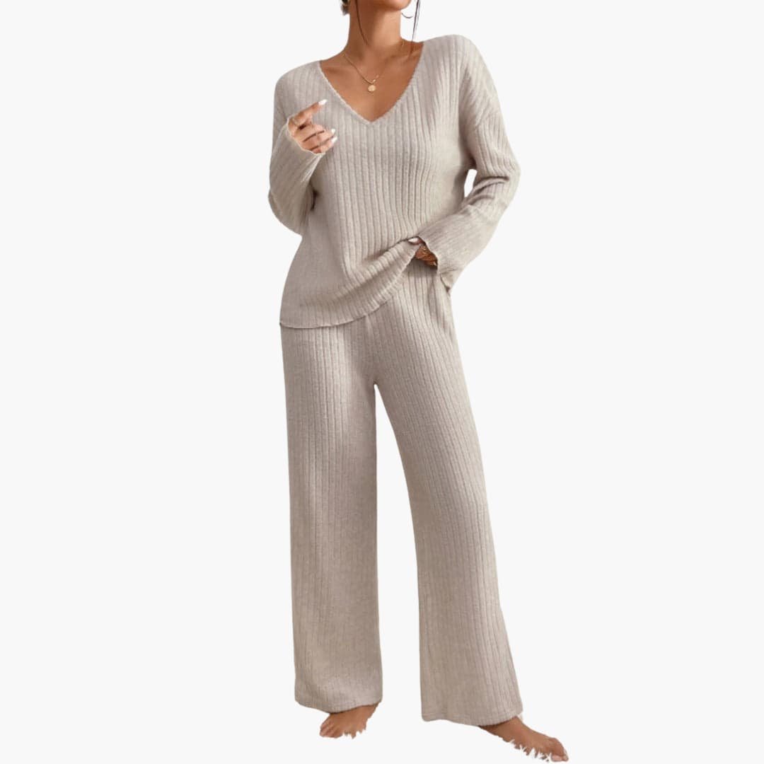 Strick-Loungewear-Set Damen | Weich & Bequem