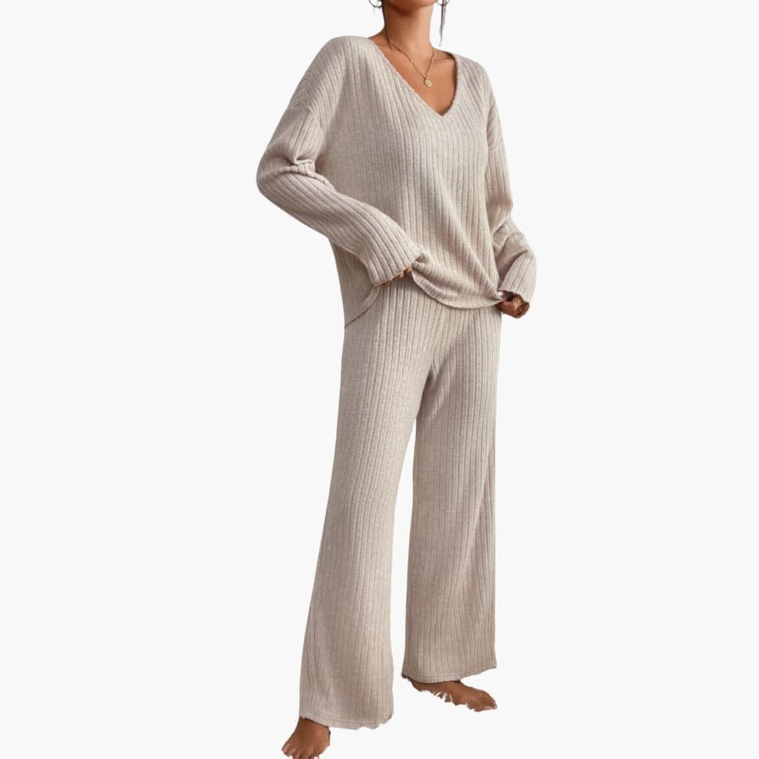 Strick-Loungewear-Set Damen | Weich & Bequem