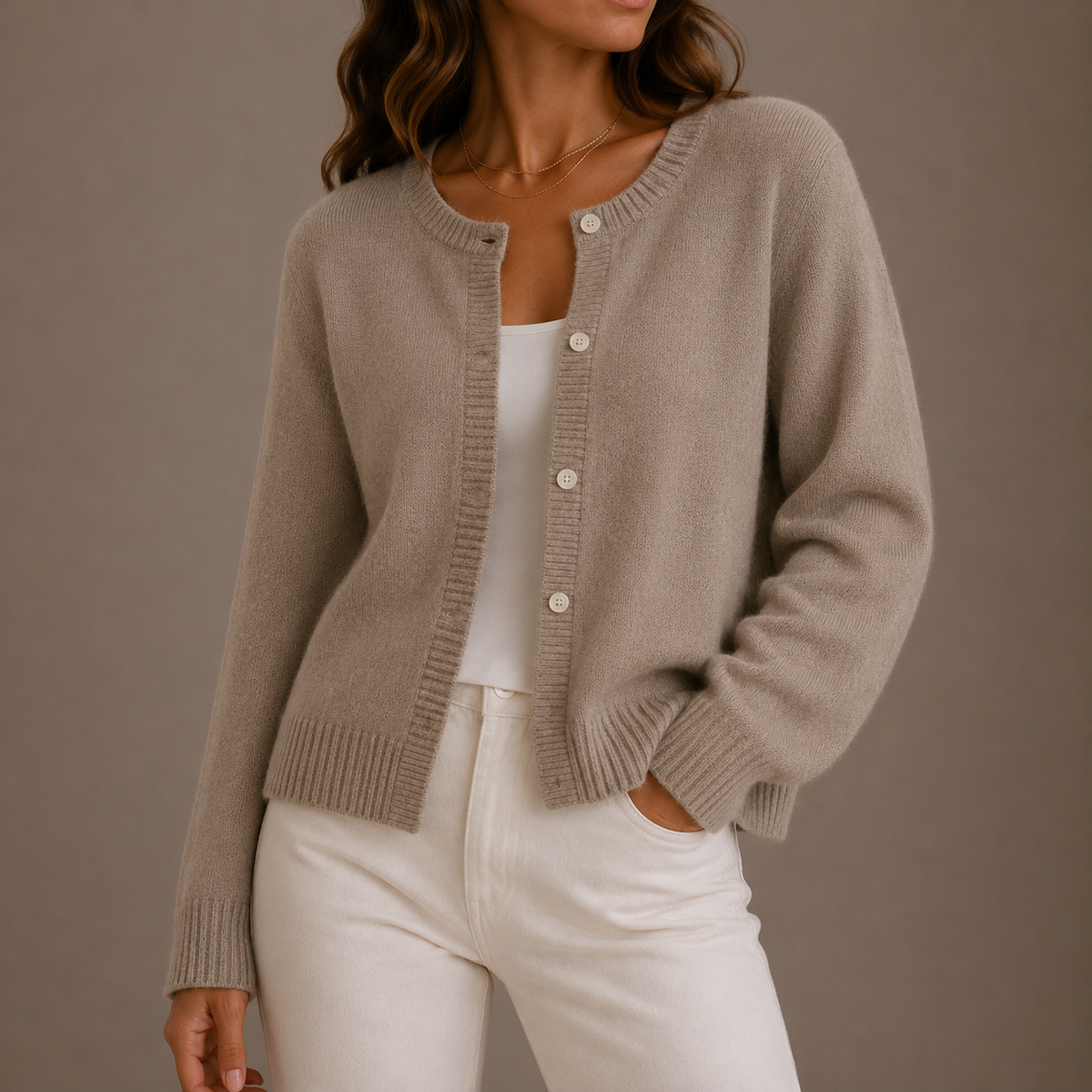 Strickjacke Damen | Knopfleiste & Weicher Komfort 5