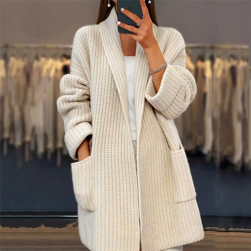 Strickjacke Damen | Offener Schnitt & Kuschelig