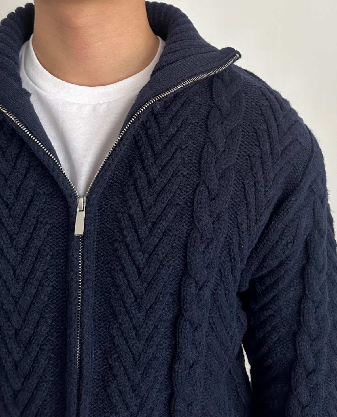 Strickjacke Herren | Cable-Strick & Wärmend 3