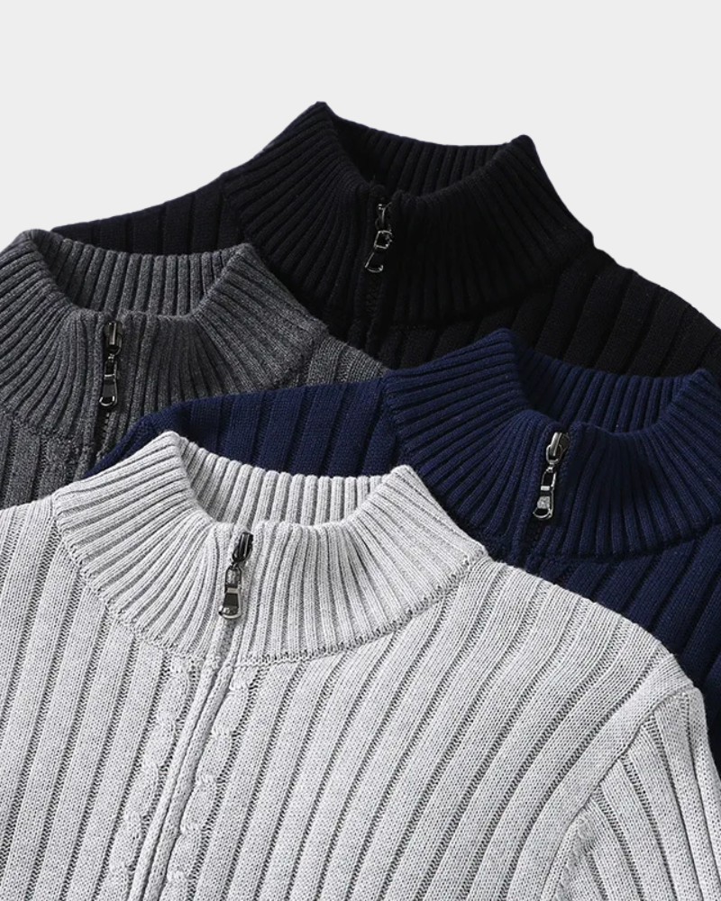 Strickjacke Herren | Rippstrick & Vielseitig