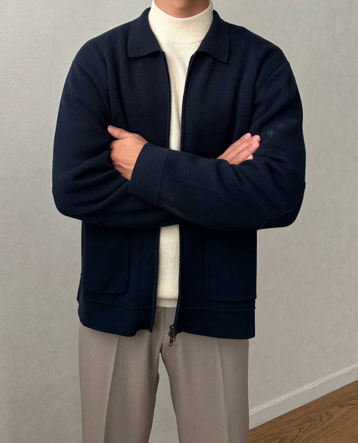 Strickjacke Herren | Warm & Winddicht 4