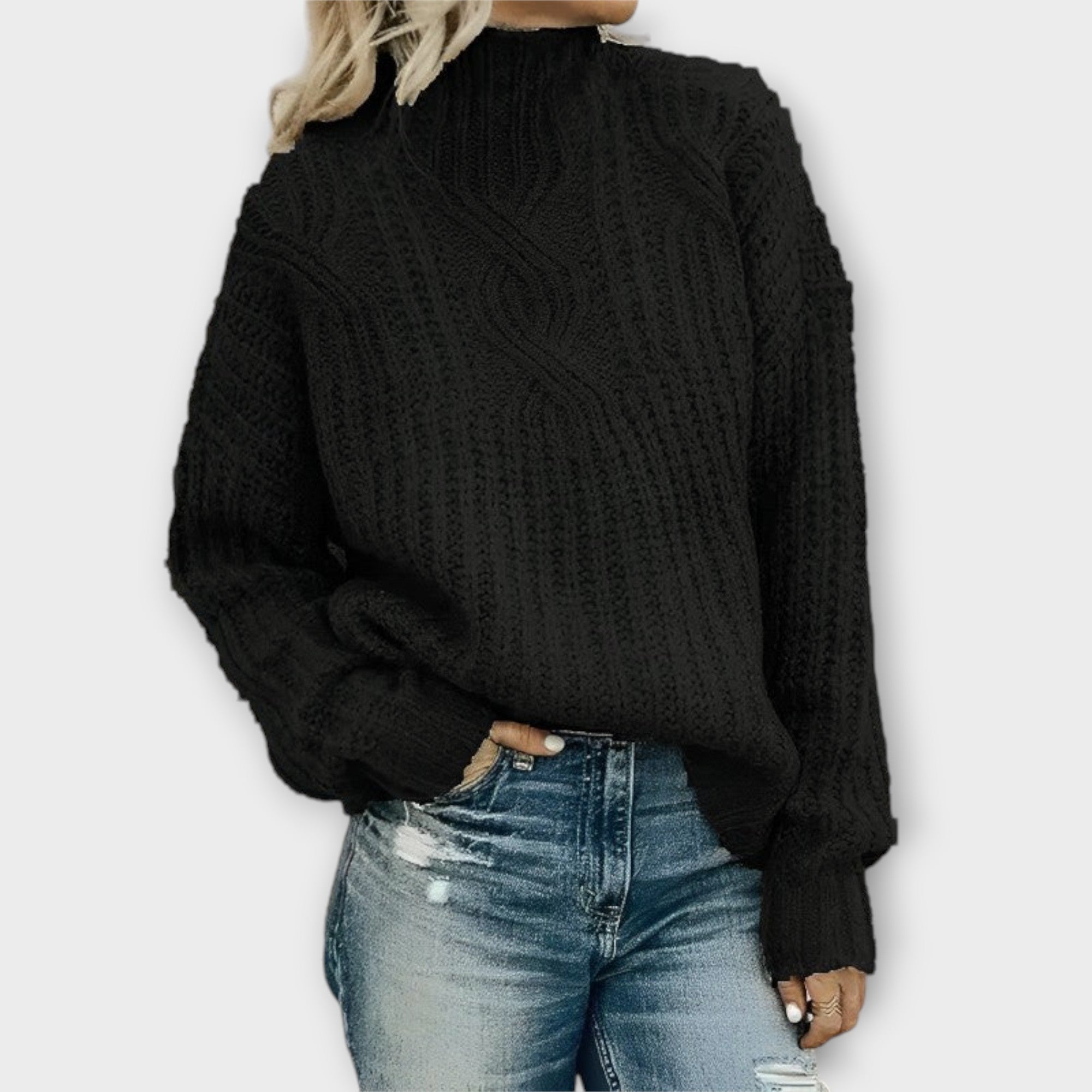 Harper | Kuscheliger Strickpullover 0