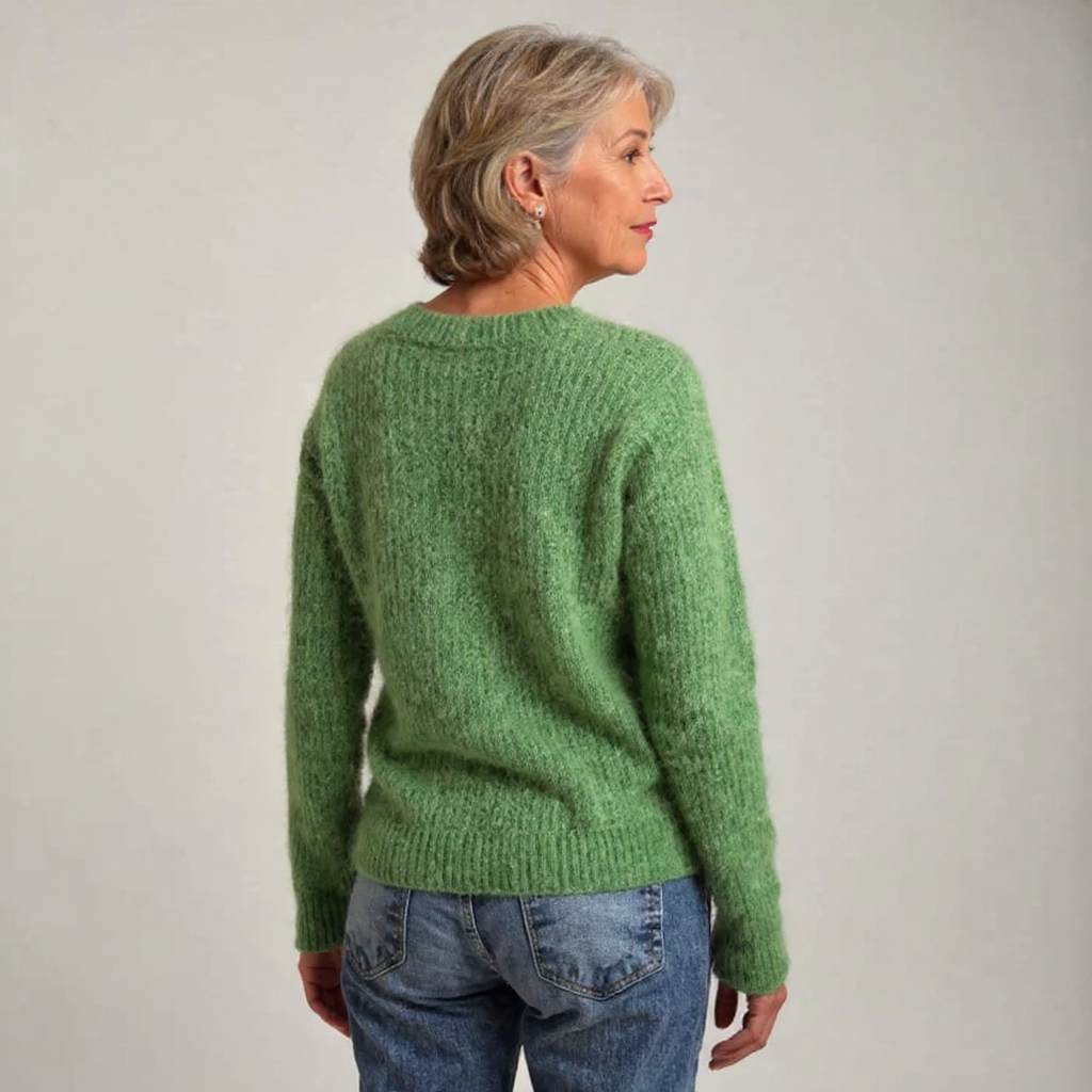 Strickpullover Damen | Retro Muster & Weiche Qualität 2