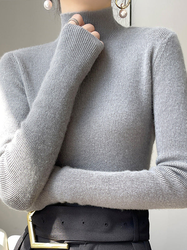 Strickpullover Damen | Rollkragen & Weich 35