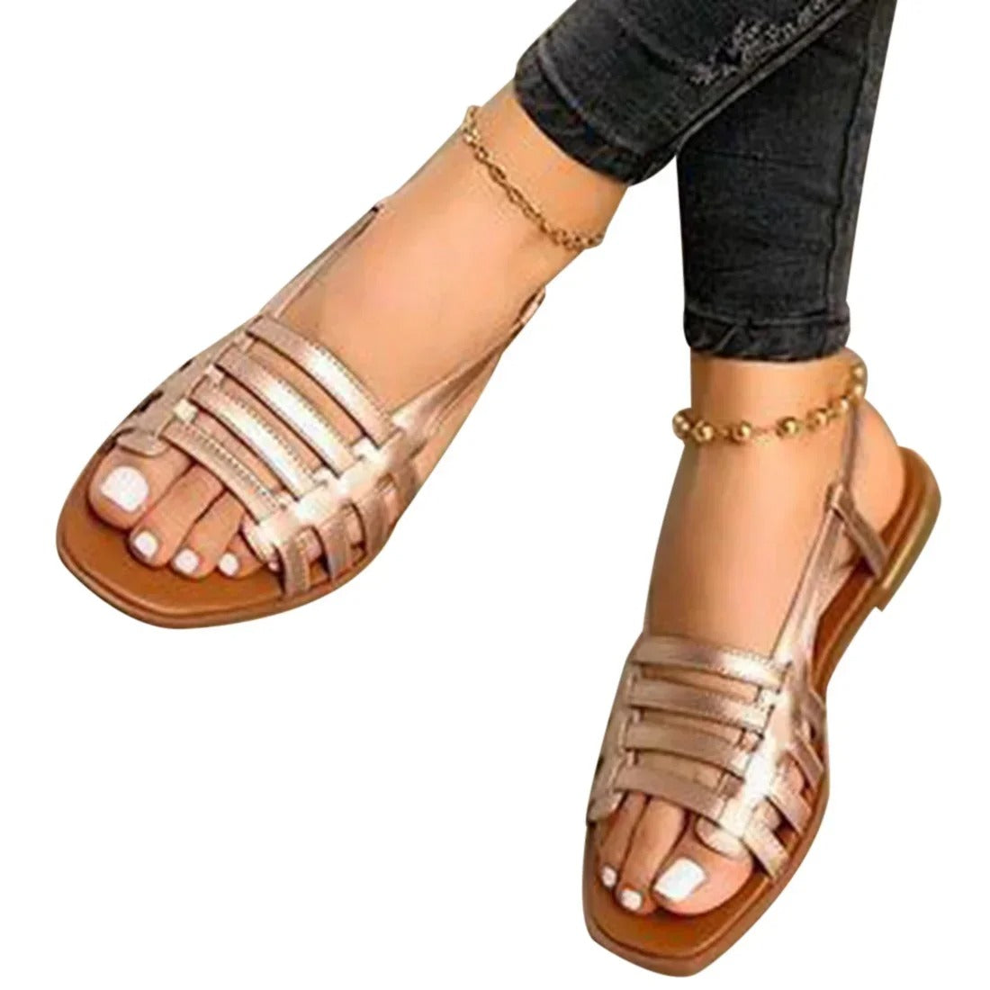 Stylische Gladiatorensandalen für Damen – Isadora 0