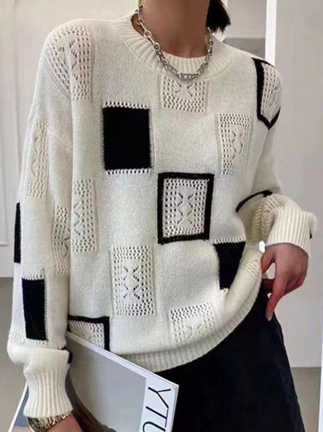 Stylischer Herbstpulli fur Damen
