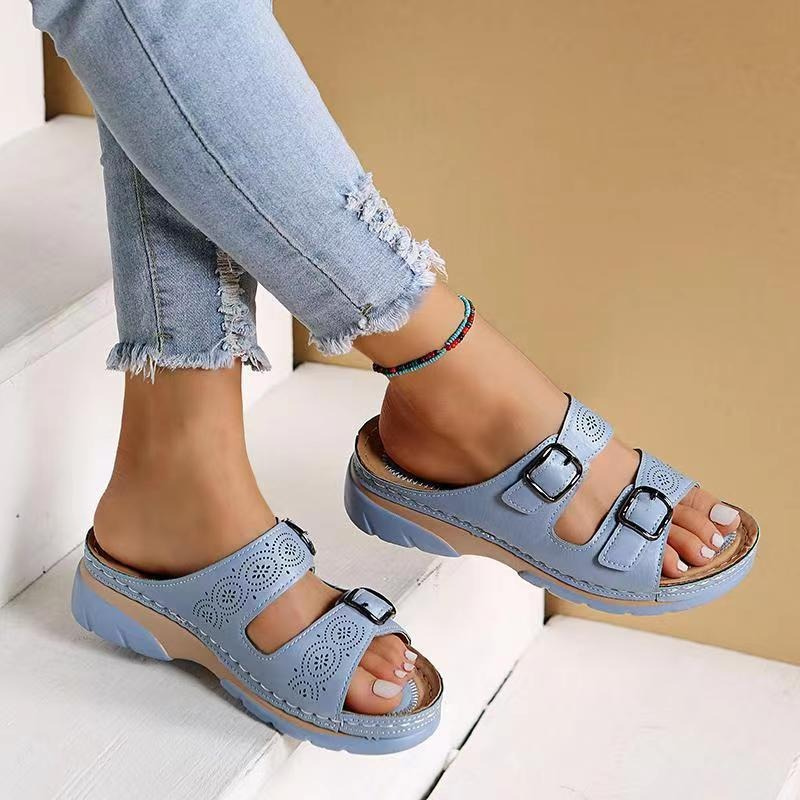 Superbequeme orthopädische Sandalen für Damen 6