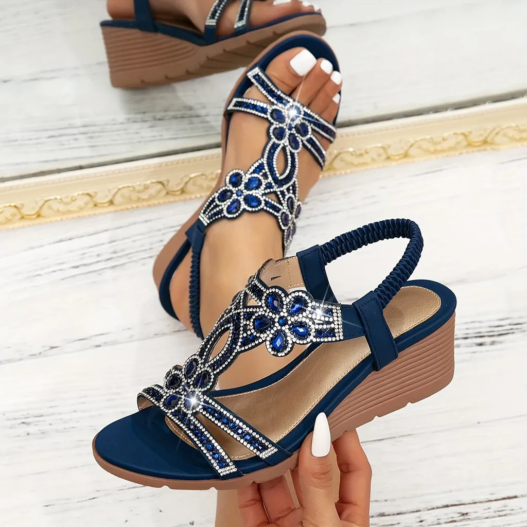 Susan – Orthopädische Keilsandalen 0