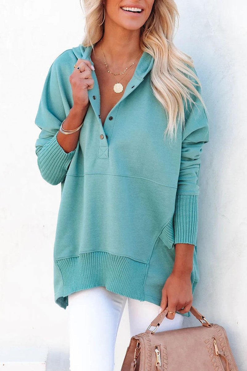 Sweatshirt Damen | Kapuze & Lange Passform