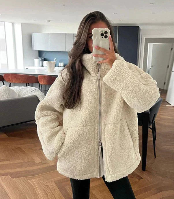 Teddy Fleece Jacke