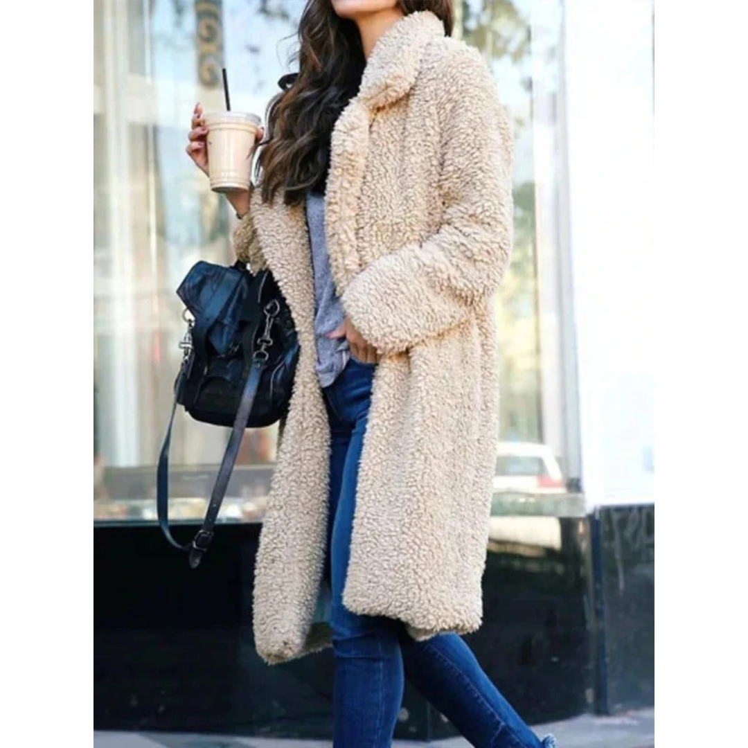 Teddy Winterjacke Damen | Warm & Kuschelig 2