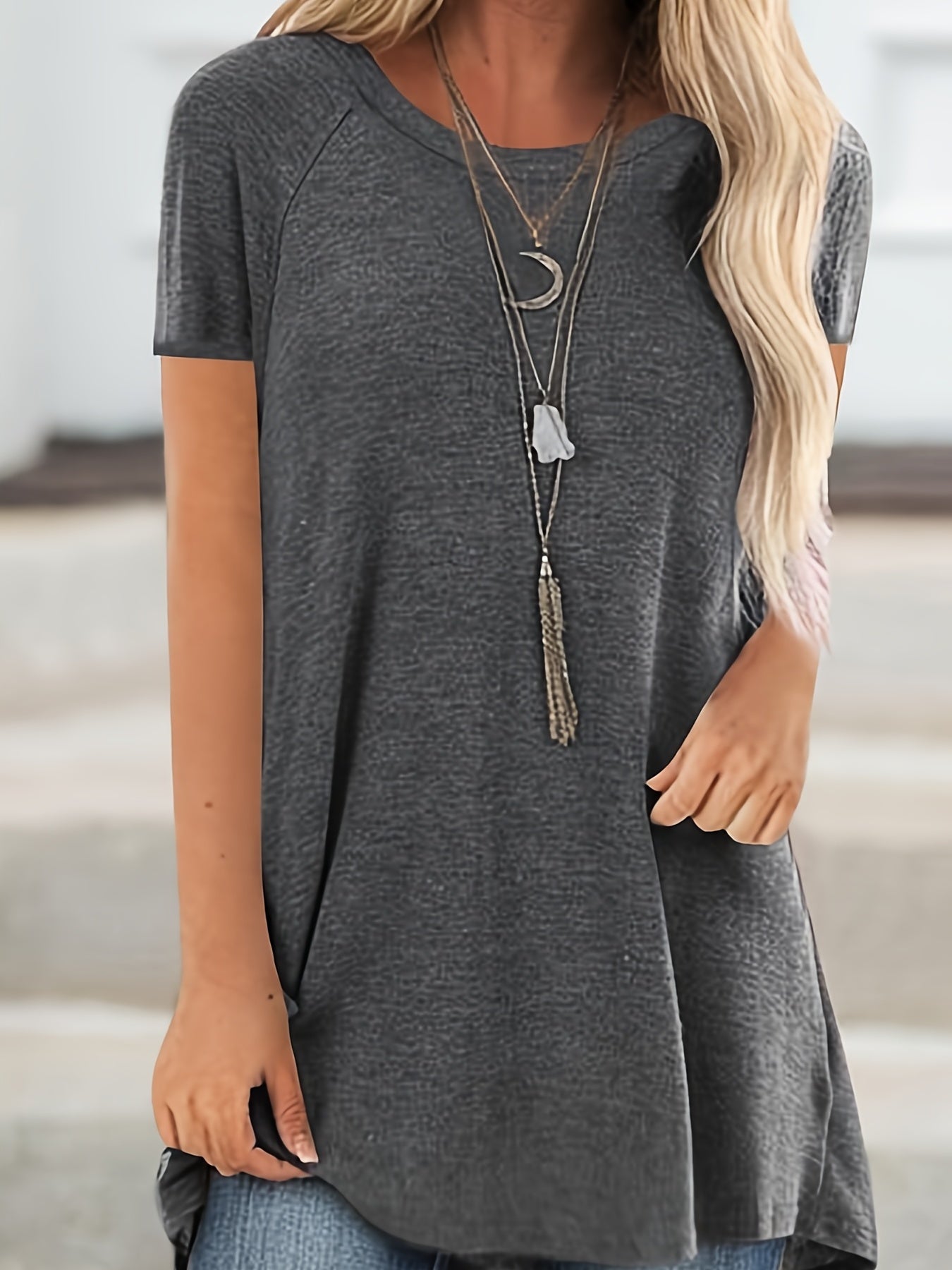 Top Damen | Longshirt-Schnitt & Lässiger Komfort