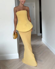Strapless Long Dress | Faith