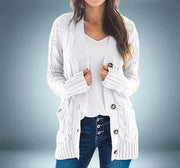 Trendy strikcardigan til kvinder