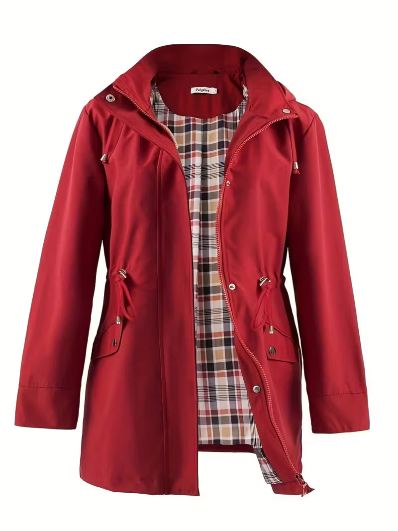 Übergangsjacke Damen | Parka Damen | Kapuze & Taillenzug für flexible Passform