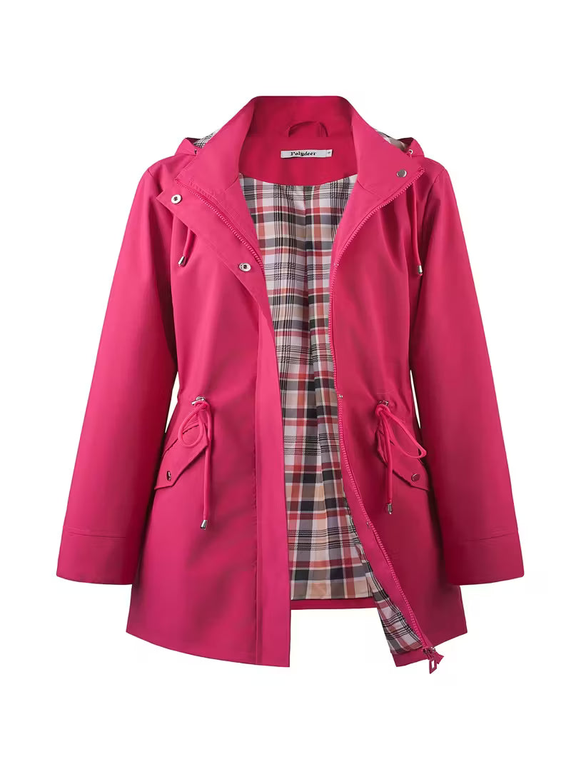 Übergangsjacke Damen | Parka Damen | Kapuze & Taillenzug für flexible Passform