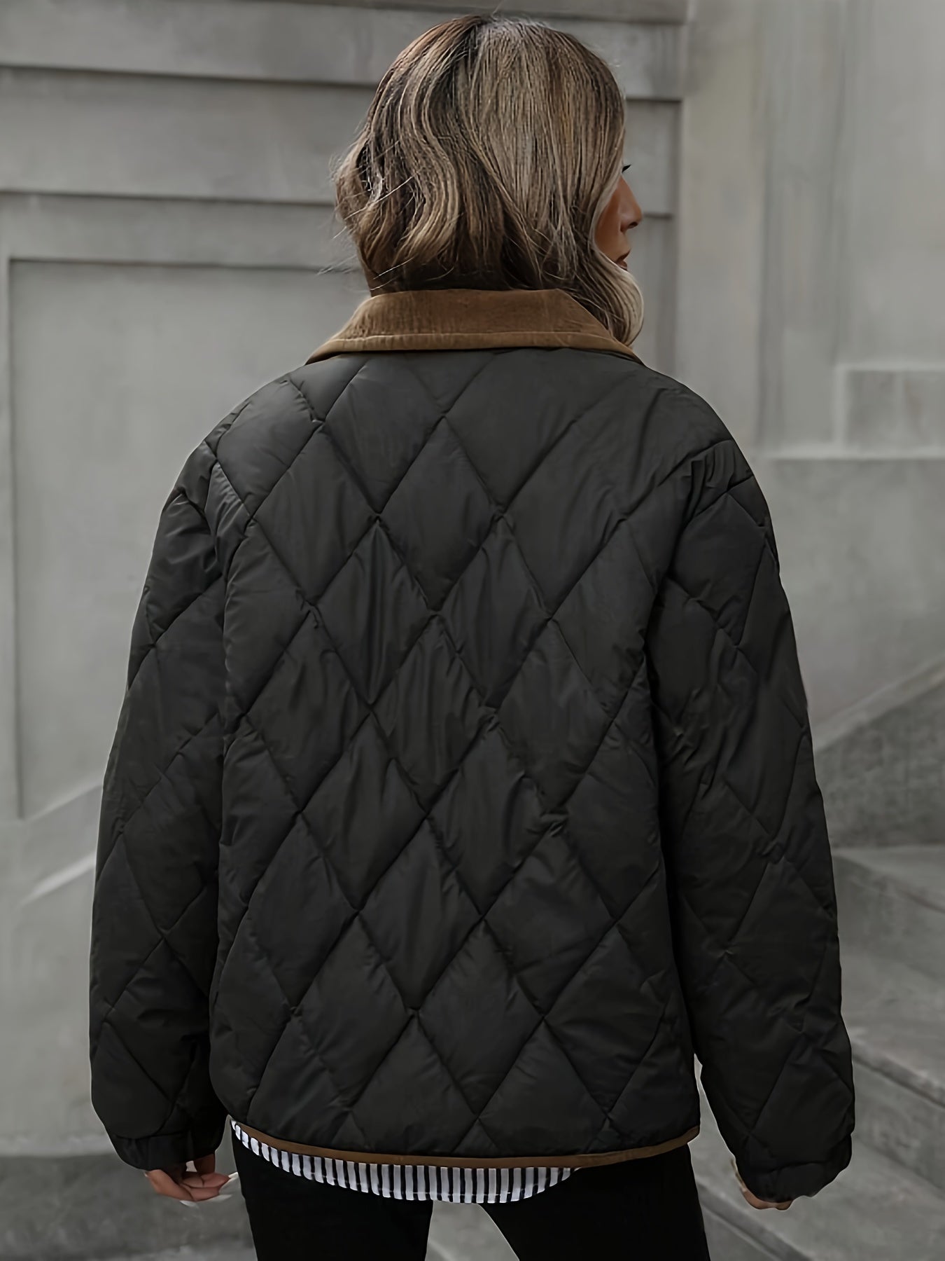 Übergangsjacke Damen | Steppjacke Damen | Winddicht & angenehm wärmend