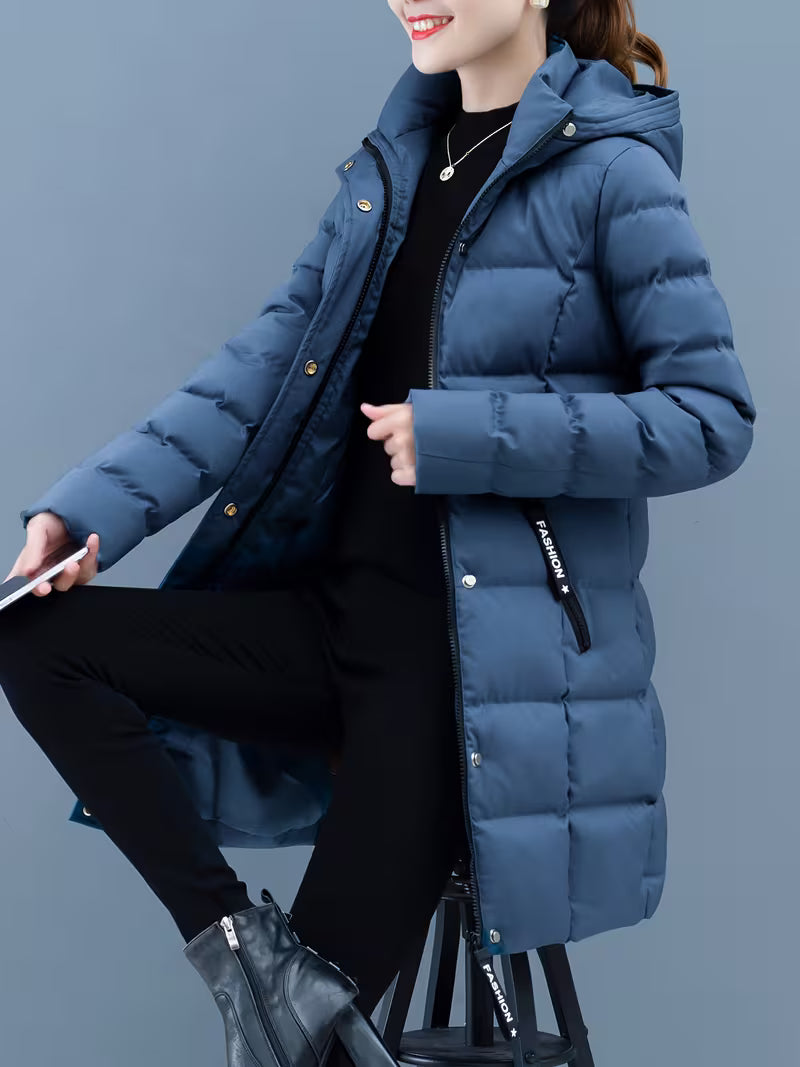 Übergangsjacke Damen | Steppmantel Damen | Kapuze & Windschutz