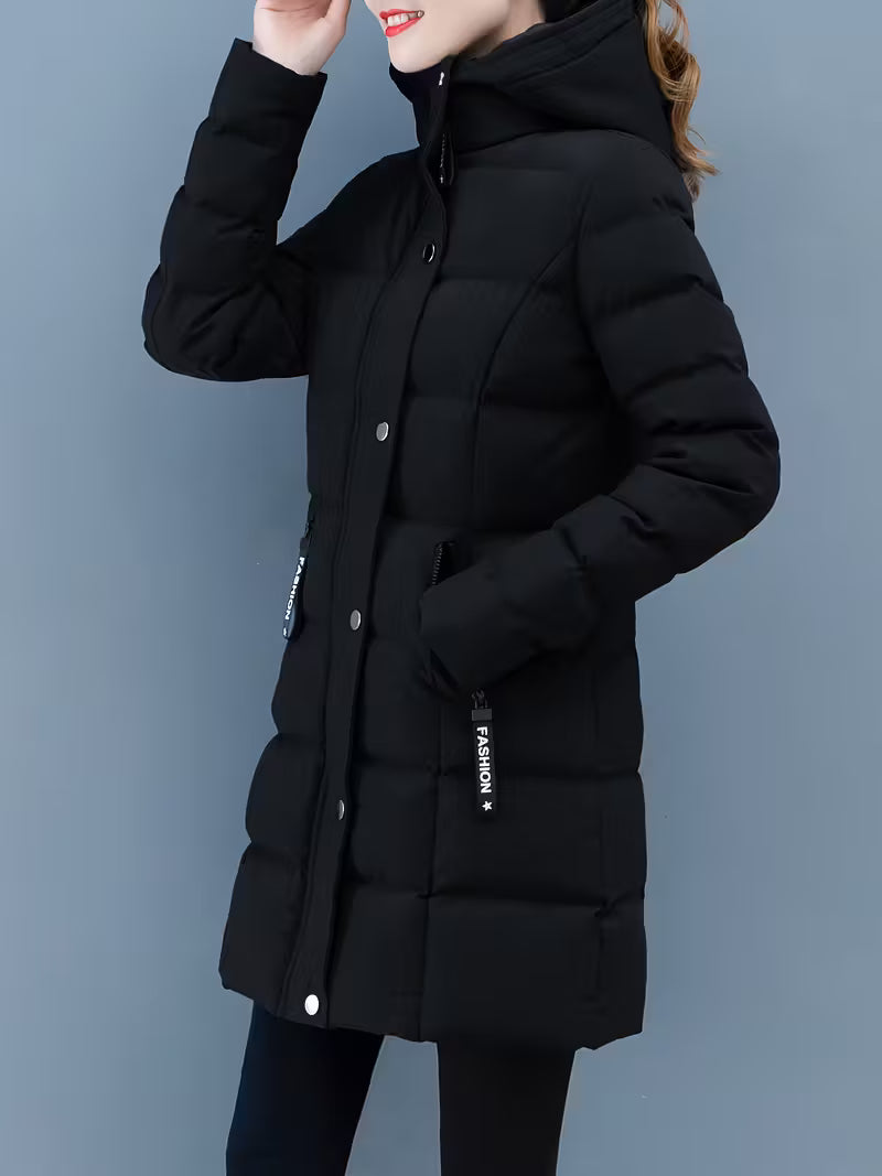 Übergangsjacke Damen | Steppmantel Damen | Kapuze & Windschutz