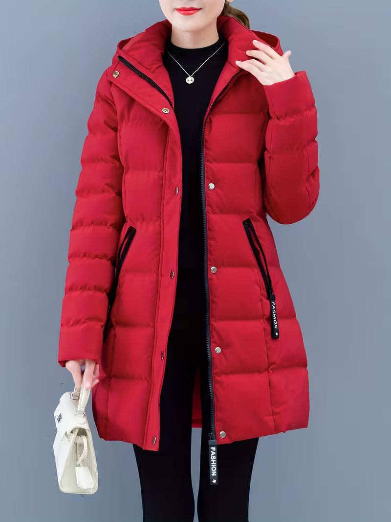 Übergangsjacke Damen | Steppmantel Damen | Kapuze & Windschutz