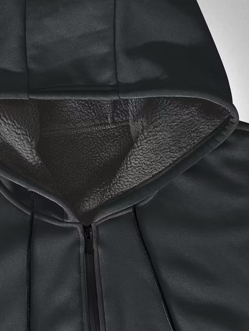 Übergangsjacke Herren | Zip Hoodie Herren | Kapuze & Wärmekomfort